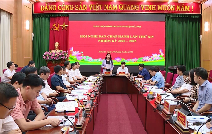 Đảng bộ khối doanh nghiệp Hà Nội sơ kết 6 tháng đầu năm 2023