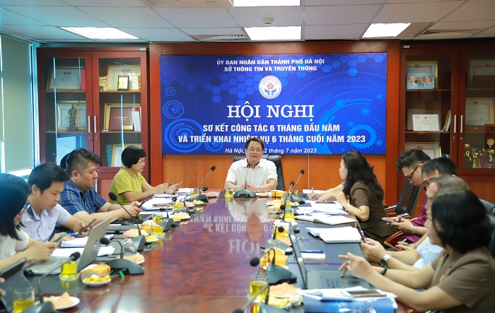 Hội nghị sơ kết công tác thông tin và truyền thông 6 tháng đầu năm, triển khai nhiệm vụ 6 tháng cuối năm 2023