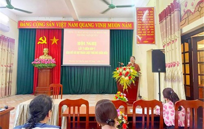 Thị xã Sơn Tây triển khai lấy ý kiến góp ý Hồ sơ dự thảo Luật Thủ đô (sửa đổi)