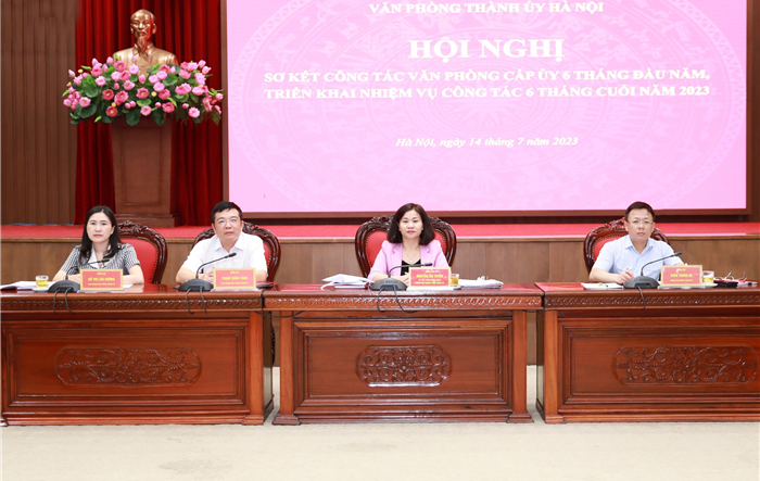 Tích cực tham mưu, phục vụ cấp ủy hoàn thành các nhiệm vụ chính trị trọng tâm của thành phố