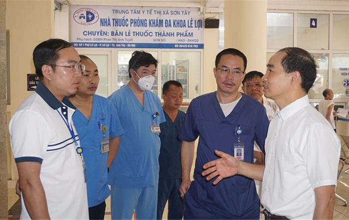 Kiểm tra công tác chuẩn bị khám sức khỏe cho cán bộ thuộc diện Ban Thường vụ Thành ủy quản lý tại các bệnh viện 