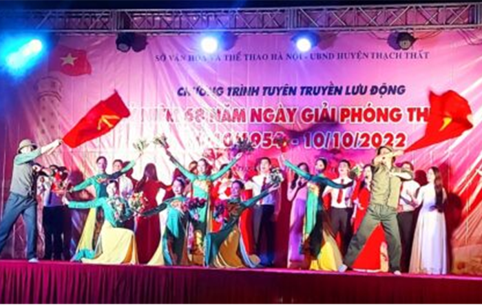 Hội thi tuyên truyền lưu động thành phố Hà Nội lần thứ XV chào mừng kỷ niệm 69 năm Ngày Giải phóng Thủ đô