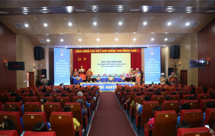 Ngày làm việc thứ nhất Đại hội Công đoàn quận Hai Bà Trưng lần thứ XIX, nhiệm kỳ 2023 - 2028