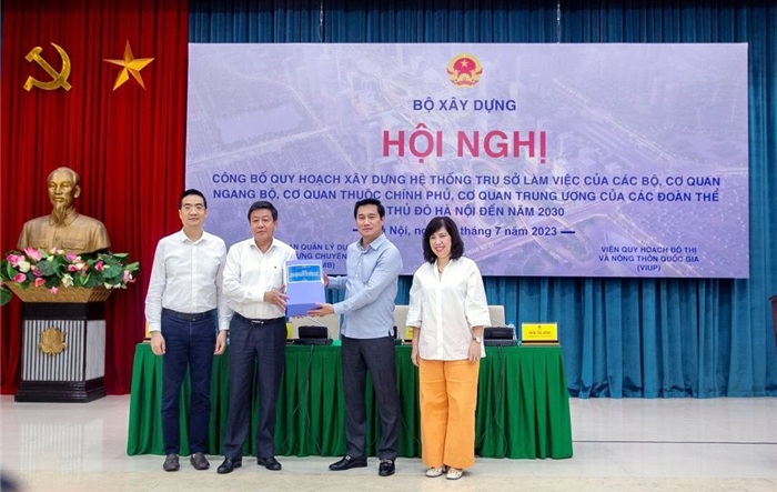 Hội nghị công bố Quy hoạch xây dựng hệ thống trụ sở làm việc của của các bộ, ngành tại Hà Nội