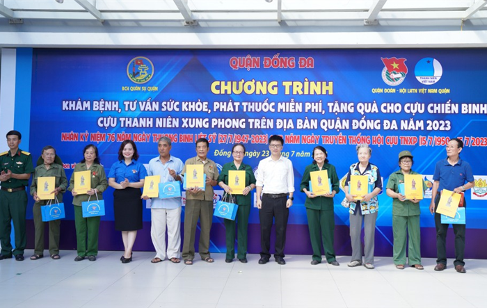 Quận đoàn Đống Đa tri ân người có công với cách mạng