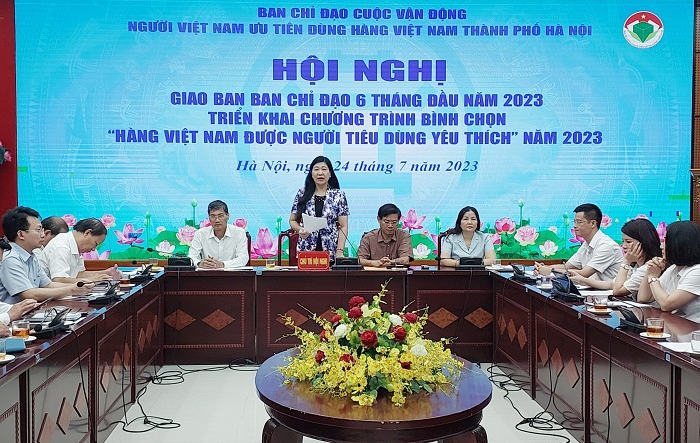 Triển khai Chương trình bình chọn “Hàng Việt Nam được người tiêu dùng yêu thích” năm 2023