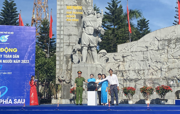 Lễ phát động hưởng ứng "Ngày toàn dân phòng, chống mua bán người - 30-7" năm 2023