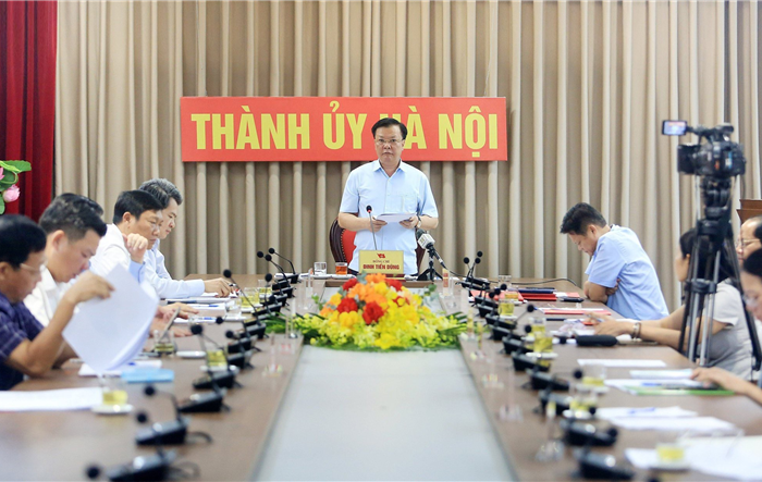 Bí thư Thành ủy Hà Nội Đinh Tiến Dũng nêu 5 bài học kinh nghiệm quan trọng