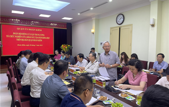 Quan tâm đầu tư để quận Hoàn Kiếm phát triển xứng tầm với vai trò đô thị trung tâm của Thủ đô