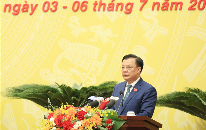 Bí thư Thành ủy Hà Nội Đinh Tiến Dũng: Thực hiện quyết liệt nhiệm vụ, giải pháp phấn đấu hoàn thành các chỉ tiêu, kế hoạch