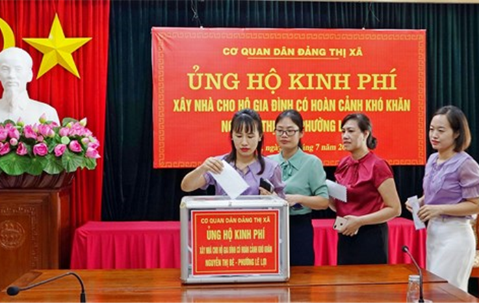  Phát động ủng hộ kinh phí xây nhà cho hộ khó khăn