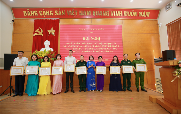 Quận ủy Thanh Xuân lan tỏa nhiệm vụ bảo vệ nền tảng tư tưởng của Đảng