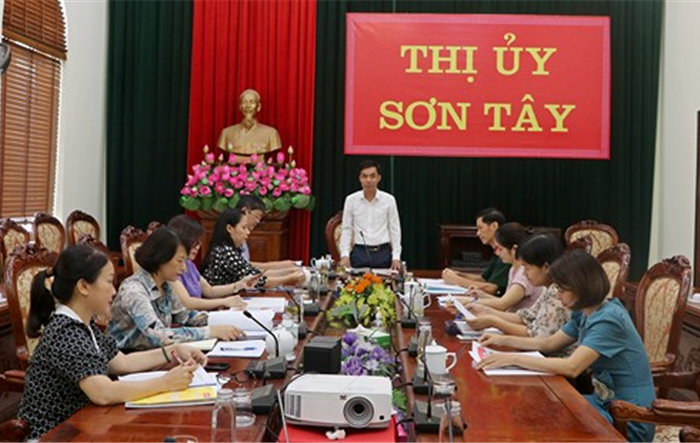 Thị xã Sơn Tây: Gần 1.500 tác phẩm dự thi Cuộc thi chính luận về bảo vệ nền tảng tư tưởng của Đảng