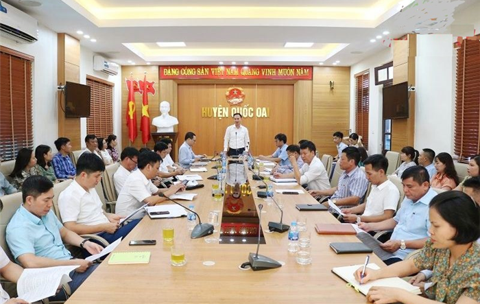 Huyện Quốc Oai triển khai kế hoạch ''Giải quyết thủ tục hành chính không giấy tờ''