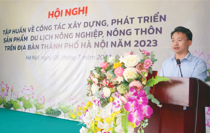 Hội nghị tập huấn công tác xây dựng, phát triển sản phẩm du lịch nông nghiệp - nông thôn trên địa bàn Hà Nội năm 2023