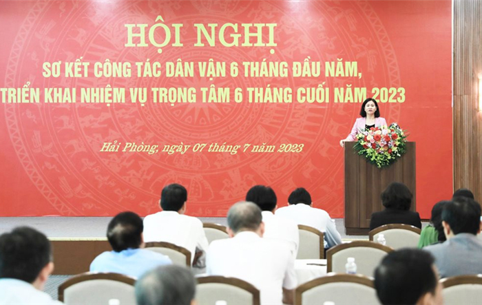 Công tác dân vận đóng góp quan trọng vào triển khai hiệu quả các nhiệm vụ chính trị của thành phố