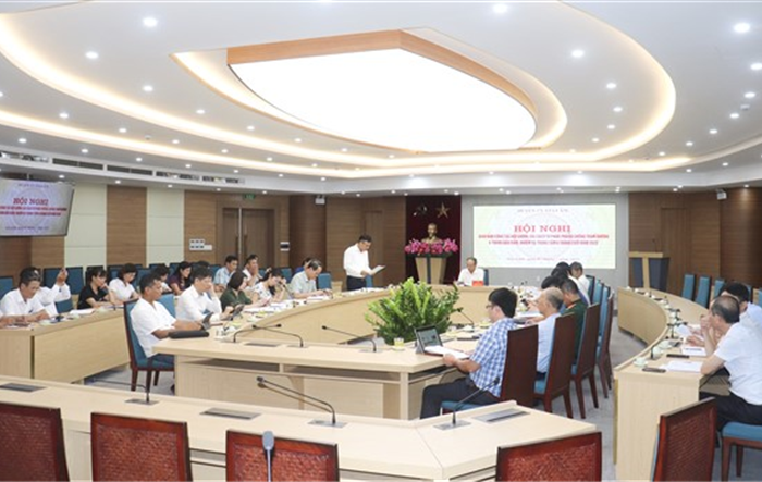 Huyện ủy Gia Lâm giao ban công tác nội chính, cải cách tư pháp, phòng chống tham nhũng 6 tháng đầu năm 2023