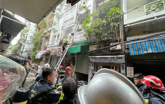 Công an Hà Nội chính thức thông tin về vụ cháy khiến 3 người tử vong ở ngõ Thổ Quan, quận Đống Đa