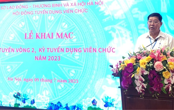 Sở Lao động – Thương binh và Xã hội khai mạc kỳ thi tuyển dụng viên chức vào làm việc tại các đơn vị thuộc sở năm 2023