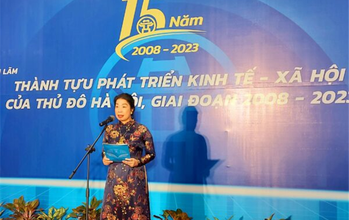 Khai mạc triển lãm “Thành tựu phát triển kinh tế - xã hội của Thủ đô Hà Nội, giai đoạn 2008-2023”