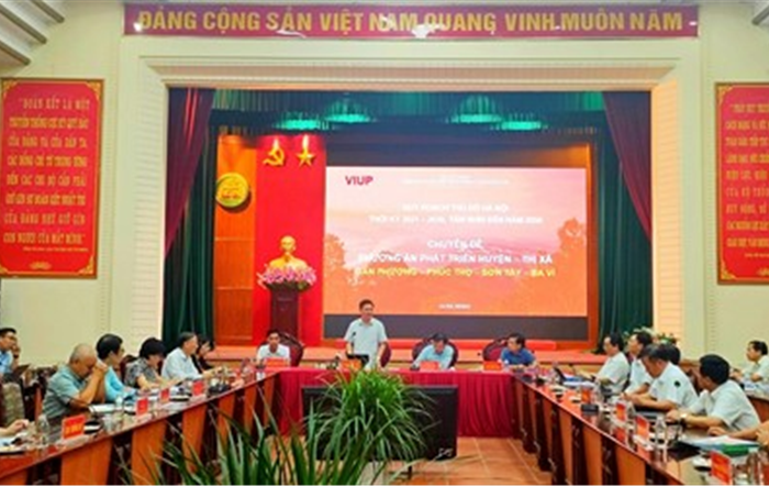 Lấy ý kiến phương án phát triển thị xã Sơn Tây và các huyện: Ba Vì, Phúc Thọ, Đan Phượng