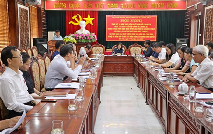 Thị xã Sơn Tây: Phát huy dân chủ, bảo vệ quyền và lợi ích hợp pháp của nhân dân