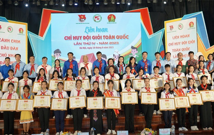 Lễ tuyên dương Chỉ huy Đội giỏi toàn quốc lần thứ IV, năm 2023