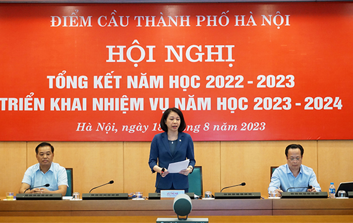 Công tác giáo dục và đào tạo của Hà Nội đạt được những kết quả khá toàn diện 