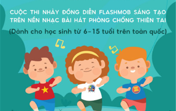 Hưởng ứng cuộc thi nhảy flashmob “Như cánh diều bay - Flying Kites” 