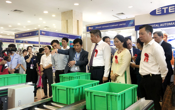 Khai mạc Hội chợ Công nghiệp hỗ trợ thành phố Hà Nội năm 2023