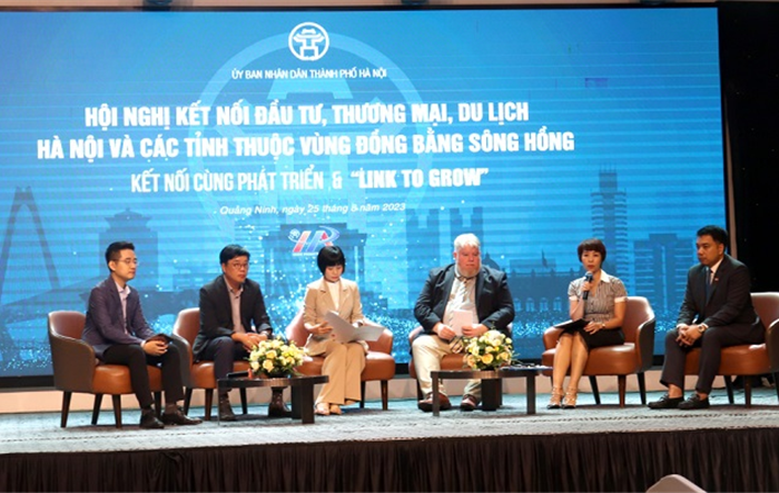 Hội nghị kết nối đầu tư, thương mại, du lịch Hà Nội và các tỉnh thuộc vùng Đồng bằng sông Hồng - Kết nối cùng phát triển