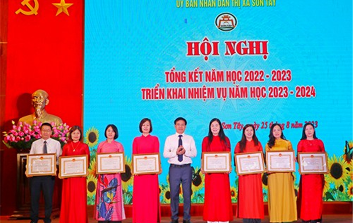 Thị xã Sơn Tây triển khai nhiệm vụ năm học 2023-2024