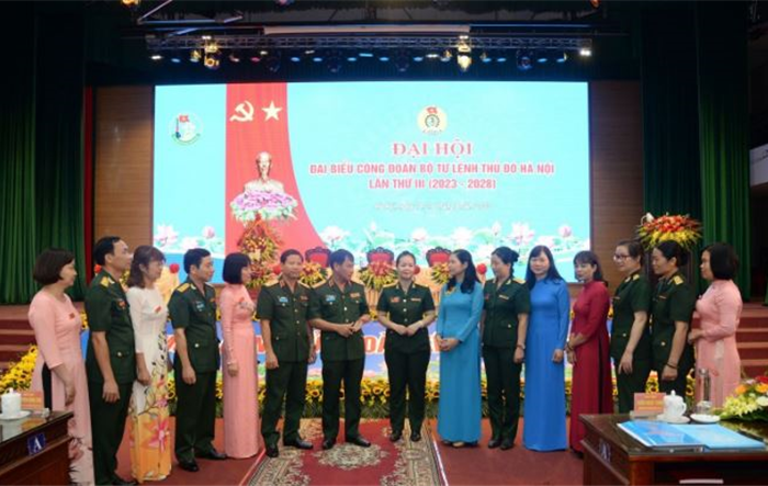 Đại hội đại biểu Công đoàn Bộ Tư lệnh Thủ đô Hà Nội nhiệm kỳ 2023-2028