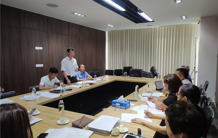 Ban Thường vụ Đảng ủy Khối Doanh nghiệp Hà Nội kiểm tra chuyên đề tại Đảng ủy Tổng Công ty Điện tử và Tin học Việt Nam