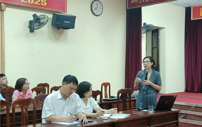 Huyện Thường Tín: Tập huấn nghiệp vụ kiểm soát thủ tục hành chính, thực hiện cơ chế một cửa, một cửa liên thông năm 2023