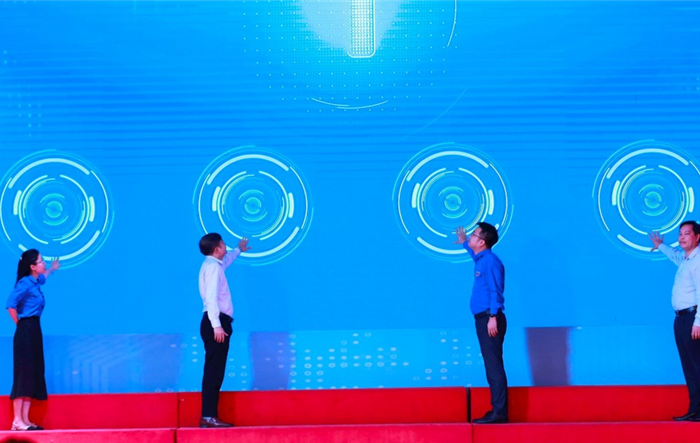 Lễ phát động Hội thi Bí thư Đoàn cơ sở giỏi toàn quốc lần thứ I, năm 2023 với chủ đề “Bí thư Đoàn cơ sở tiên phong ứng dụng công nghệ số”