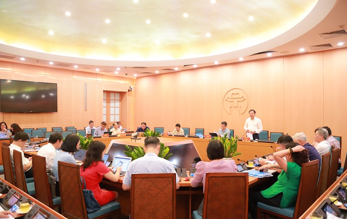 Bàn giải pháp giải pháp phát triển khoa học và công nghệ, thông tin và truyền thông phục vụ lập Quy hoạch Thủ đô Hà Nội, giai đoạn 2021-2030, tầm nhìn đến năm 2050