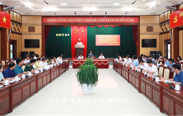 Phát huy tiềm năng du lịch, văn hoá, biến những khó khăn của Ba Vì thành lợi thế để phát triển