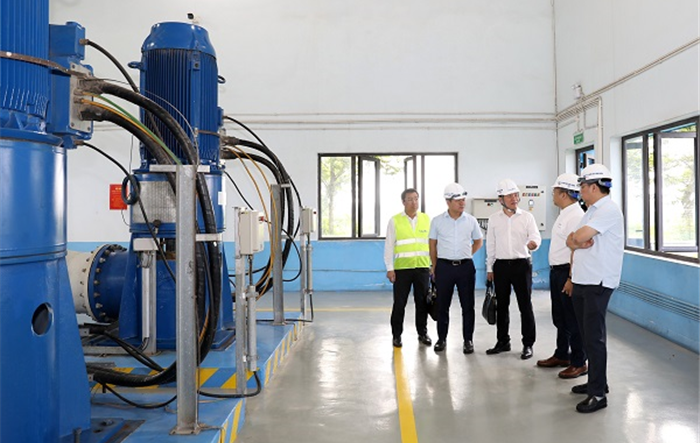 Giám sát tình hình cung cấp nước sạch cho các khu vực thuộc vùng phục vụ của Nhà máy nước mặt sông Đuống 
