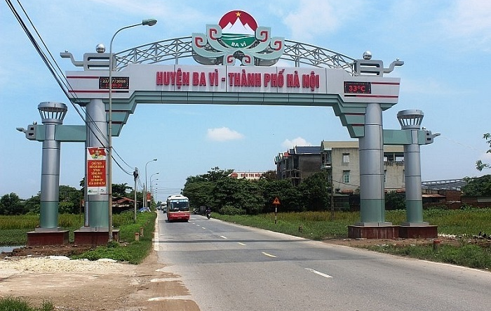 Công nhận huyện Ba Vì đạt chuẩn nông thôn mới năm 2022