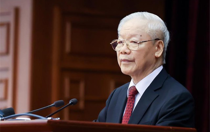 Tổng Bí thư Nguyễn Phú Trọng gửi thư thăm hỏi tới Đảng bộ, Chính quyền và nhân dân Hà Nội