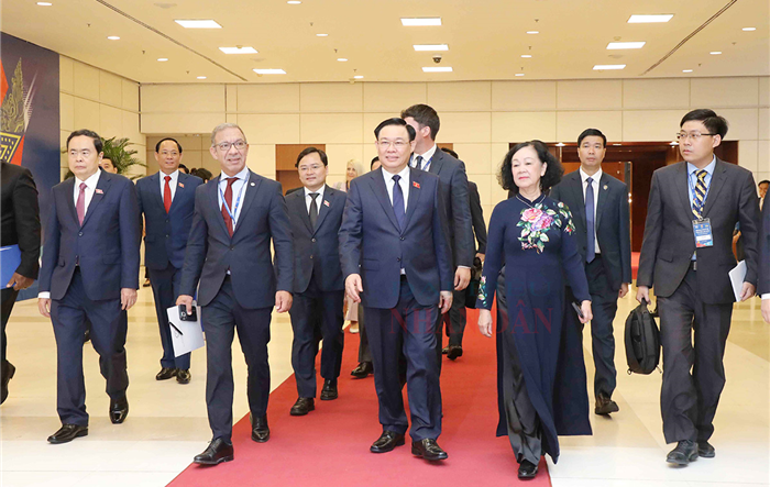 500 đại biểu dự Hội nghị Nghị sĩ trẻ toàn cầu lần thứ 9 tại Thủ đô Hà Nội
