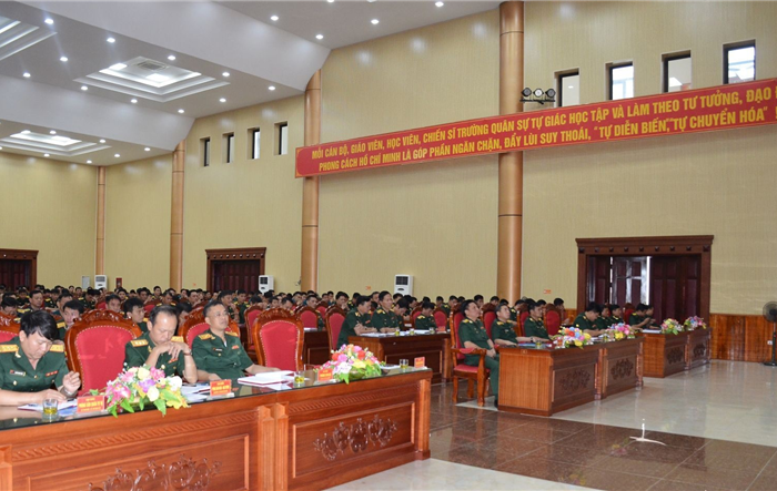 Trường Quân sự Bộ Tư lệnh Thủ đô Hà Nội tổ chức khai giảng năm học 2023-2024