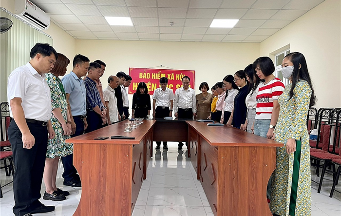 Bảo hiểm xã hội thành phố tưởng niệm các nạn nhân vụ cháy chung cư mini tại phường Khương Đình, quận Thanh Xuân