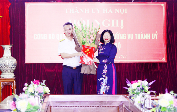 Chuẩn y đồng chí Vũ Mạnh Cường giữ chức Bí thư Đảng uỷ Cục thuế Thành phố Hà Nội 