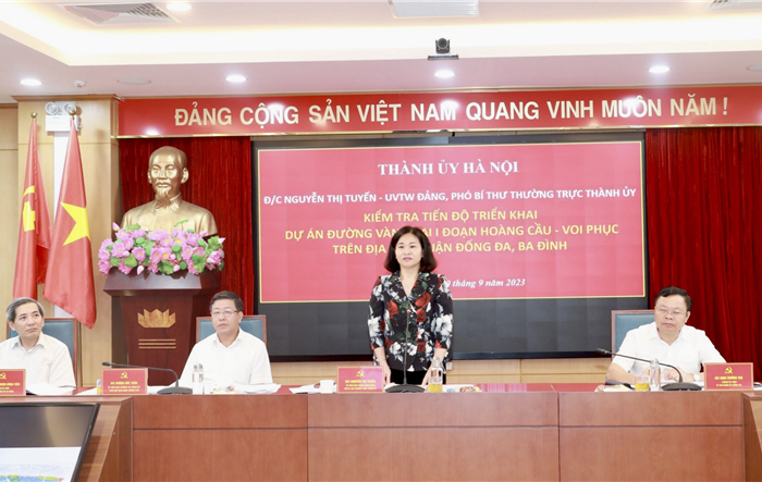 Quyết liệt hoàn thành giải phóng mặt bằng đường Vành đai 1 trong năm 2023