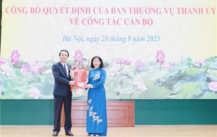 Ban Thường vụ Thành uỷ chuẩn y đồng chí Lưu Ngọc Hà là Tân Bí thư Quận uỷ Bắc Từ Liêm 