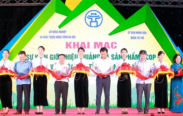 Quảng bá sản phẩm OCOP tại phố đi bộ Trịnh Công Sơn