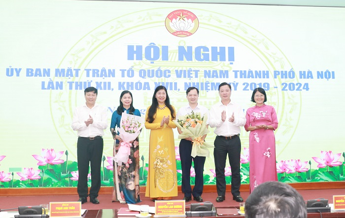 Kiện toàn nhân sự chủ chốt của Ủy ban MTTQ thành phố Hà Nội