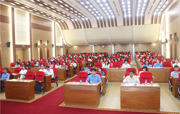 Liên đoàn Lao động huyện Gia Lâm bồi dưỡng nghiệp vụ công tác công đoàn năm 2023